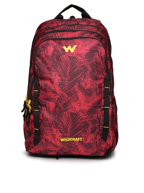 

Wildcraft Unisex Red & Burgundy Wiki WC 7 Foliage 4 Printed Backpack