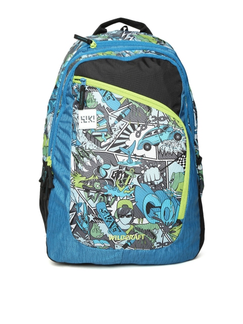 

Wildcraft Unisex Blue Wiki 8 Streets 5 Printed Backpack