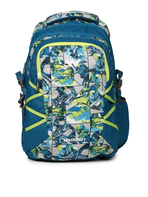 

Wildcraft Unisex Blue & Green 9 Jock 5 Printed Laptop Backpack