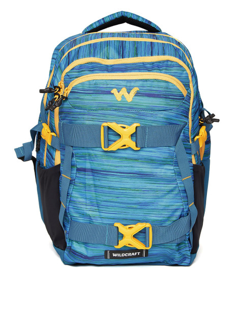 

Wildcraft Unisex Blue Zephyr Vistas Patterned Laptop Backpack