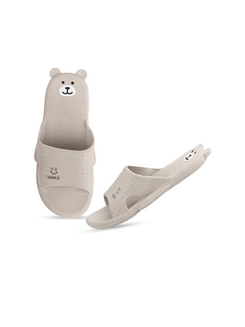 

Try Me Women Beige Textured Sliders