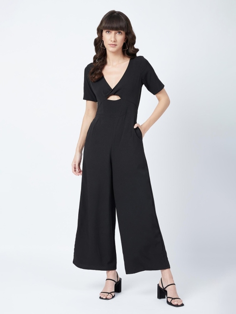 

DELAN Women Black Basic Jumpsuit