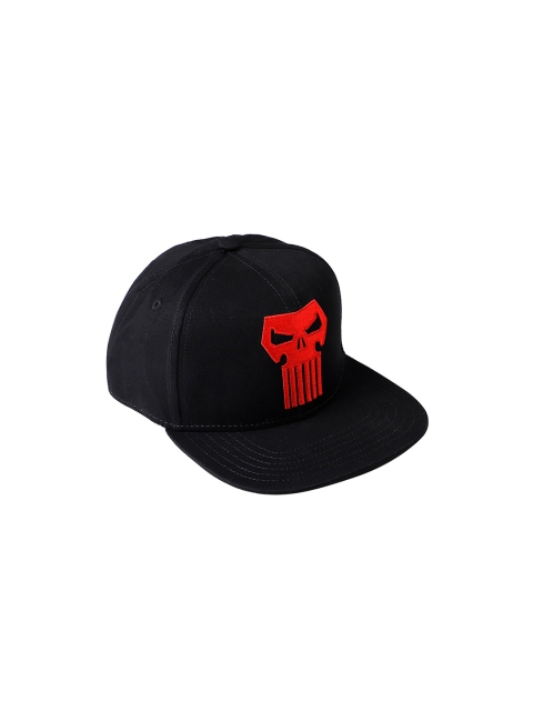 

Free Authority Men Black & Red Punisher Printed Baseball Cap