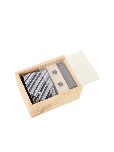

Alvaro Castagnino Men Grey Accessory Gift Set