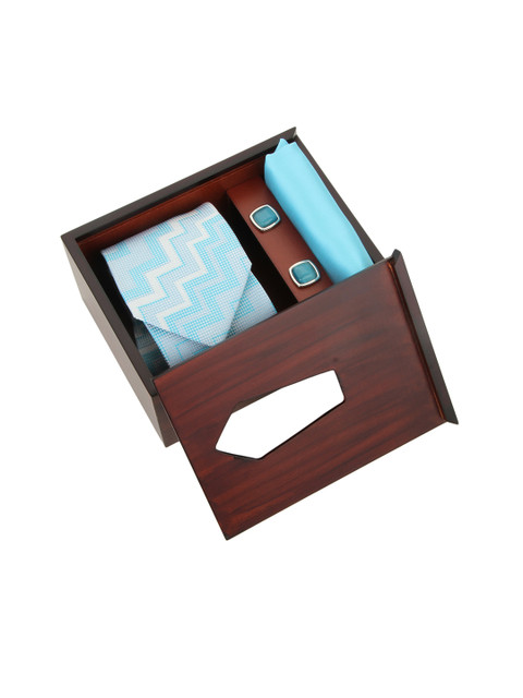 

Alvaro Castagnino Men Blue Accessory Gift Set