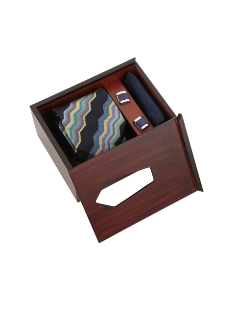 

Alvaro Castagnino Men Multicoloured Accessory Gift Set, Multi