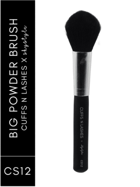 

CUFFS N LASHES X Shystyle Big Powder Makeup Brush - CS12 Black