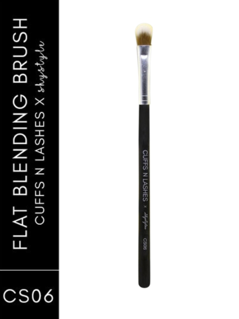 

CUFFS N LASHES X Shystyle Flat Blending Makeup Brush - CS06 Black