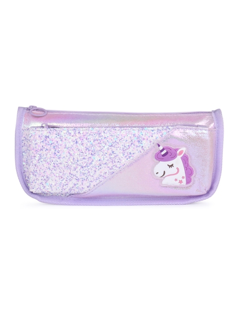 

Instabuyz Kids Purple Printed Pen Pencil Case Stationery
