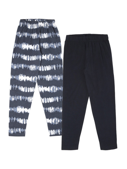 

RAINE AND JAINE Girls Pack Of 2 Blue Leggings