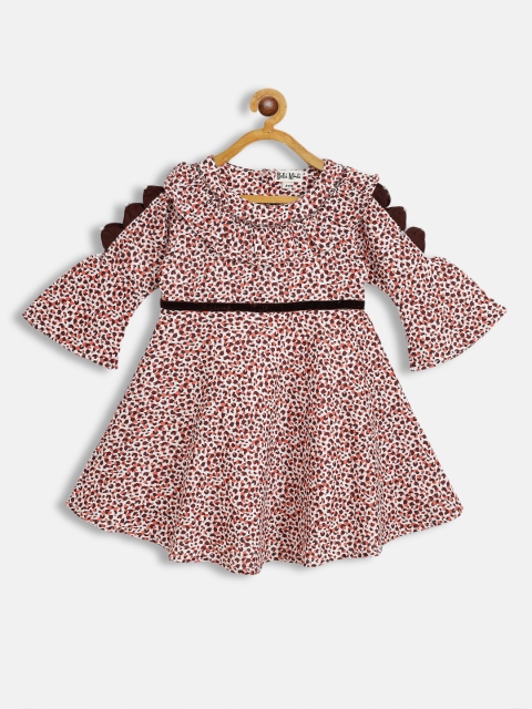 

Bella Moda Girls Multicoloured Animal Dress, Multi