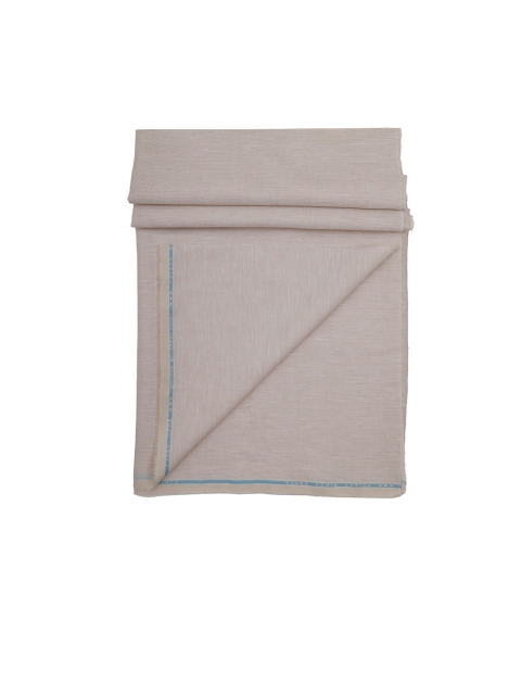 

Linen Club Men Beige Solid Shirt Cotton Clothing Fabric