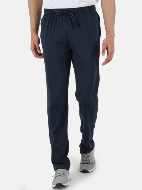 

Monte Carlo Men Navy Blue Solid Track Pants
