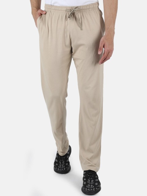 

Monte Carlo Men Camel Brown Solid Track Pant