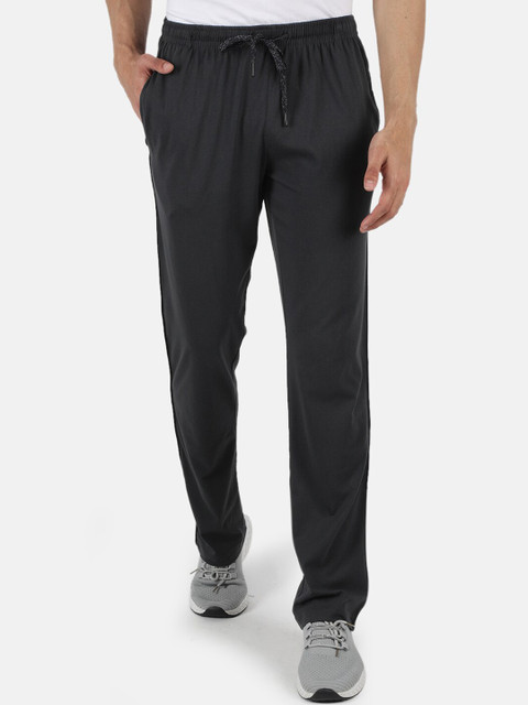 

Monte Carlo Men Grey Solid Track Pants