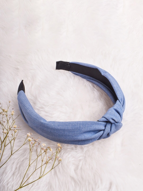 

JOKER & WITCH Women Blue Knot Hairband