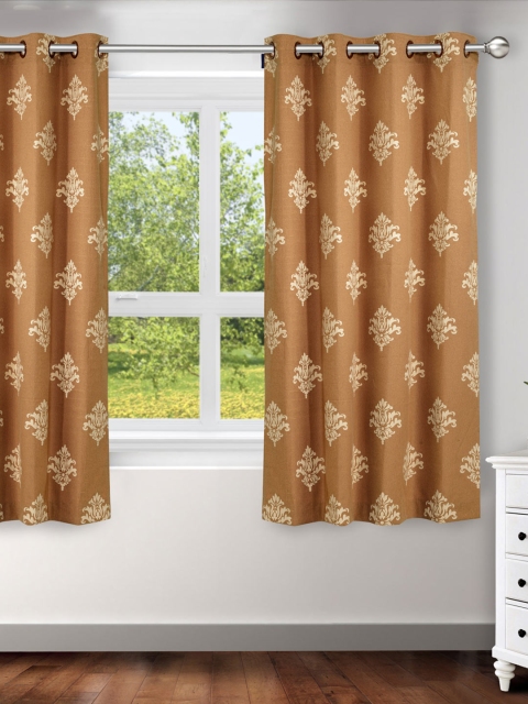 

Ariana Beige Printed Single Window Curtain