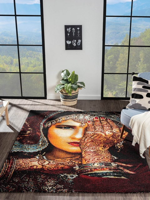 

OBSESSIONS Maroon Polypropylene Carpet