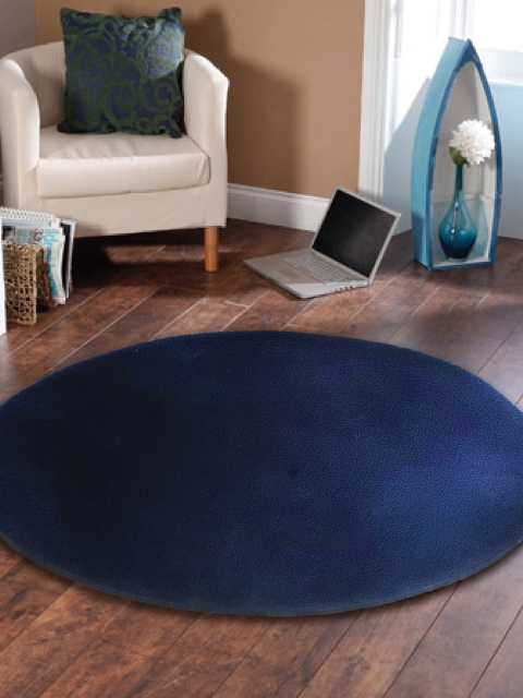 

OBSESSIONS Navy Blue Solid Carpet