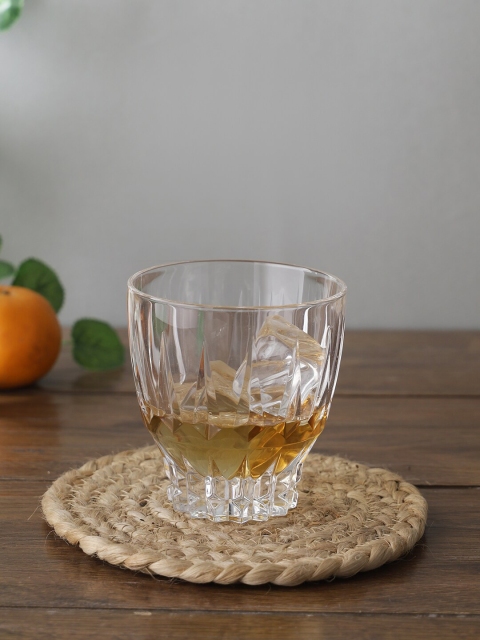 

Cristal DArques Set of 2 Transparent Solid Whiskey Glass