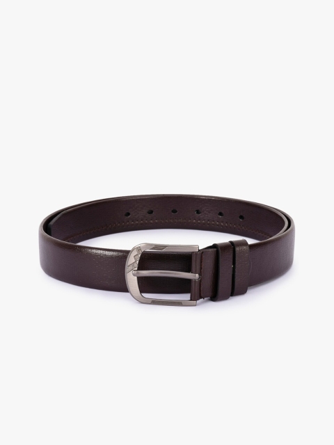 

BuckleUp Men Brown Leather Formal Belt