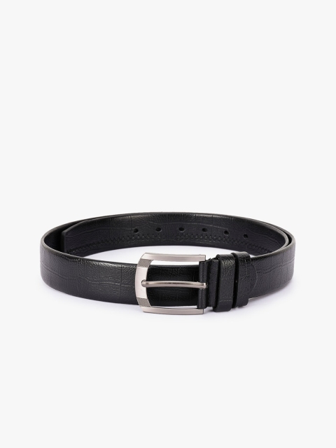 

BuckleUp Men Black Leather Belt