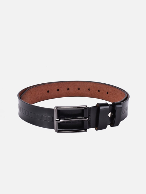 

BuckleUp Men Black Belt