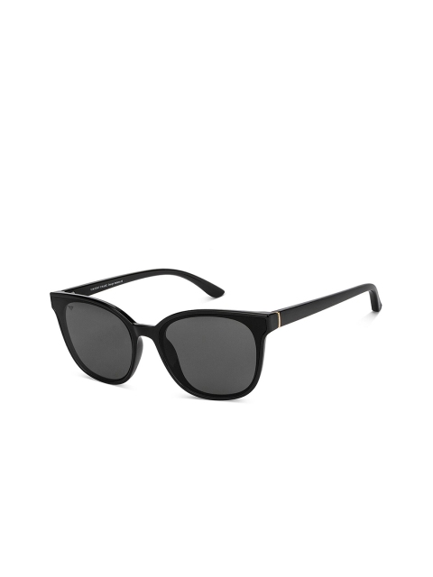 

Vincent Chase Women Grey Lens & Black Full Rim Cateye Sunglasses