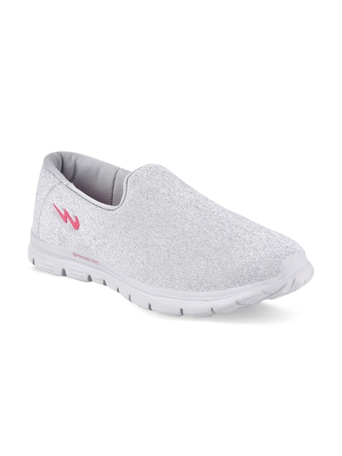 

Campus Women Grey Mesh Walking Non-Marking Shoes