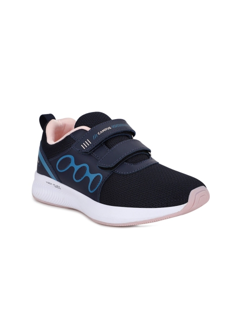 

Campus Women Navy Blue Mesh Walking Non-Marking Shoes