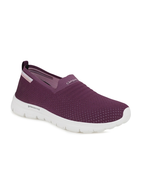 

Campus Women Violet Mesh Walking Shoes