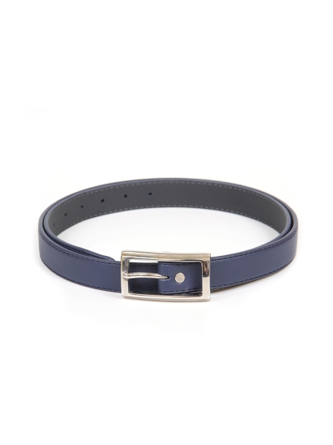

thickskin Women Navy Blue Textured Belt