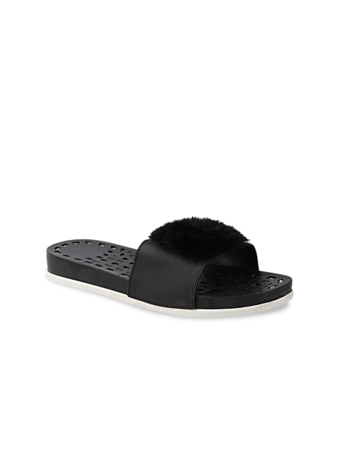 

Try Me Women Black Open Toe Flats