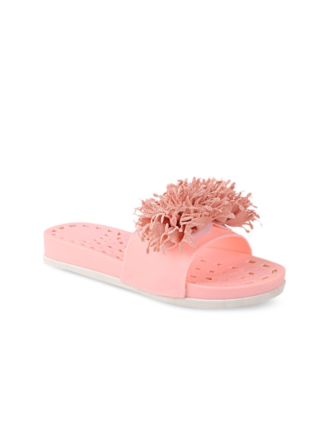 

Try Me Women Pink Ethnic Open Toe Flats