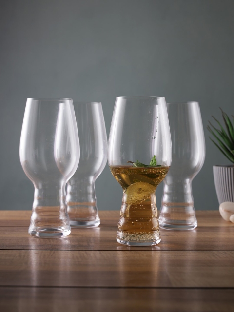 

Spiegelau Set Of 4 Transparent Ipa Glass Craft Beer Glasses