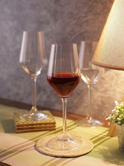 

Spiegelau Set of 4 Transparent Solid Champagne Glasses