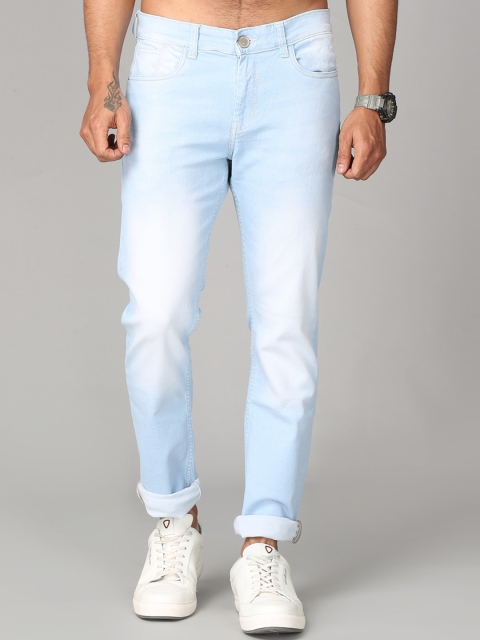 

Jean Cafe Men Blue Jean Slim Fit Heavy Fade Jeans