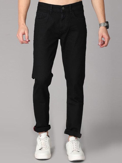 

Jean Cafe Men Black Jean Slim Fit Jeans