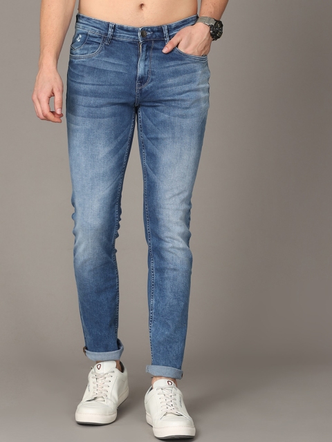 

Jean Cafe Men Blue Jean Slim Fit Light Fade Jeans