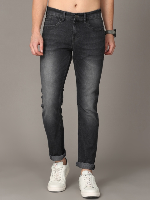 

Jean Cafe Men Black Jean Slim Fit Light Fade Jeans