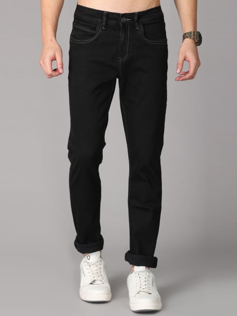 

Jean Cafe Men Black Jean Slim Fit Jeans
