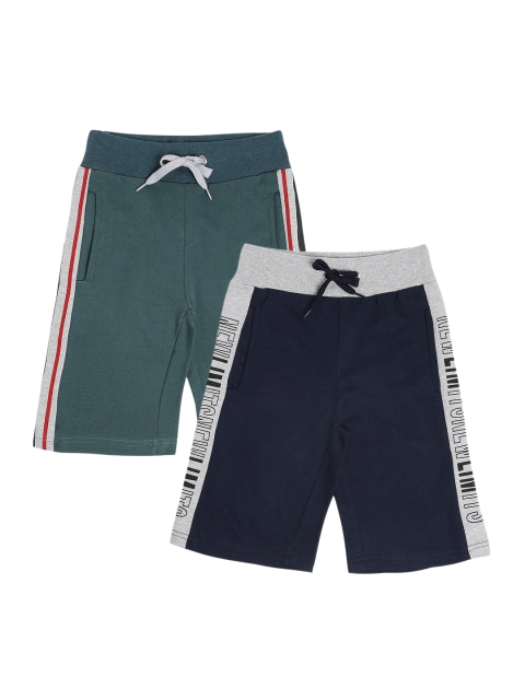 

RAINE AND JAINE Boys Pack of 2 Shorts, Green