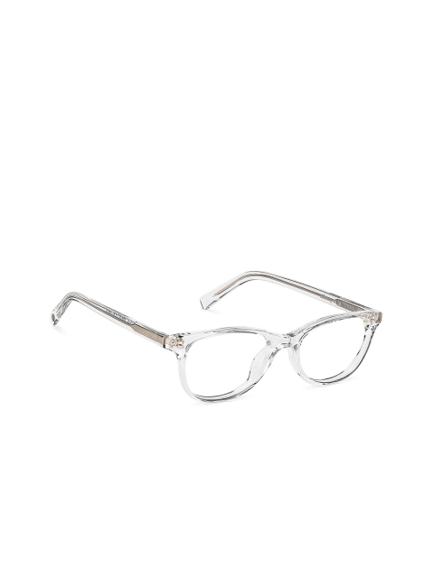 

John Jacobs Women Transparent & Gold-Toned Full Rim Cateye Frames