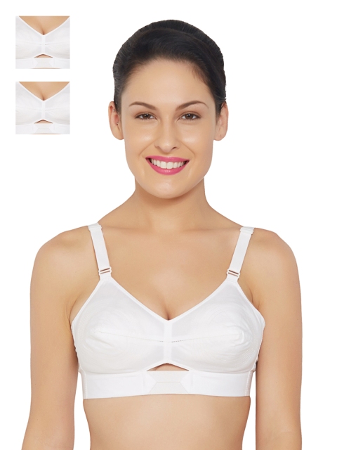

Libertina Duchess Pack of 3 White Full-Coverage Bras DCH01