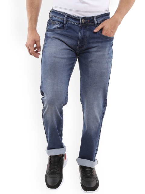 

V-Mart Men Blue Classic Slim Fit Heavy Fade Jeans