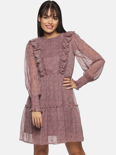 

ISU Pink Chiffon Dress