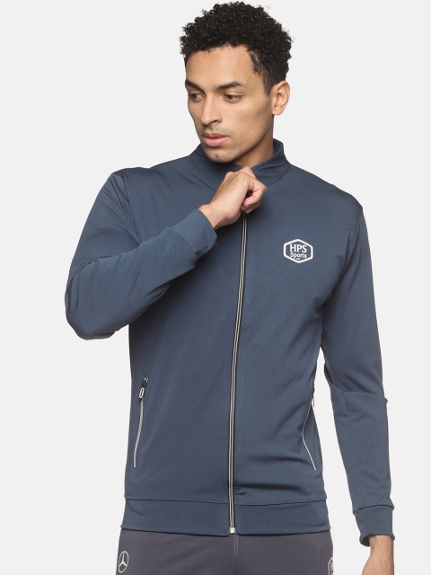 

HPS Sports Men Blue Running Sporty Jacket