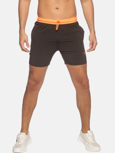 

HPS Sports Men Black Running Sports Shorts