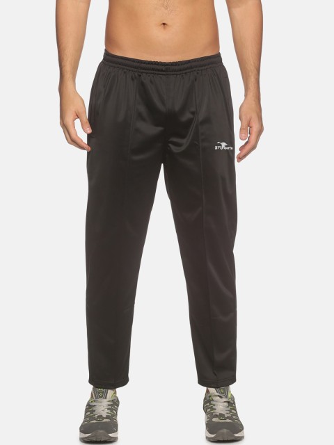 

HPS Sports Men Black Solid Track Pant