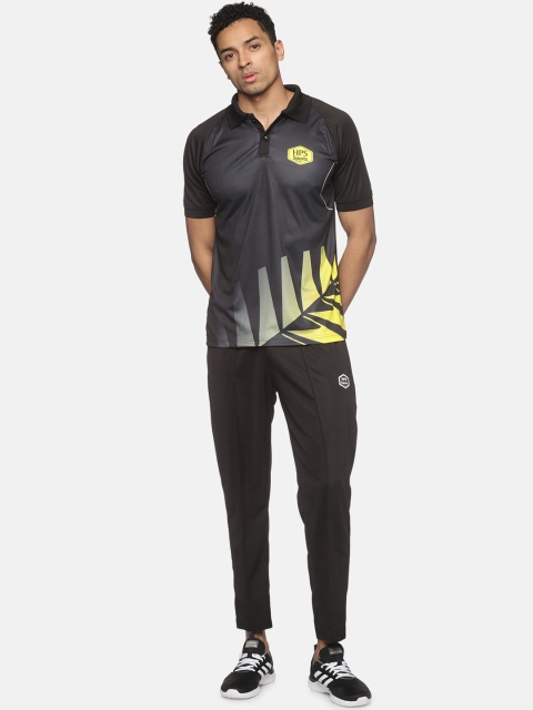 

HPS Sports Charcoal Grey Printed Dryfit Cricket Track Suit